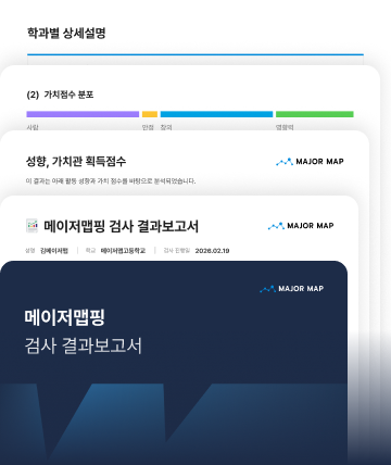 메이저맵핑 검사 결과보고서